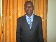 Abel Welwean, NFA's Program Officer in Monrovia